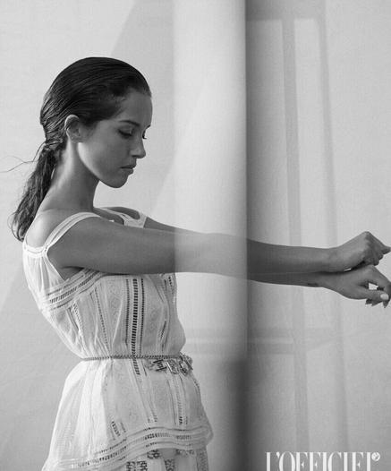 Lyna Khoudri - L'Officiel Paris The Precious Issue - December 2024