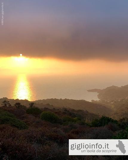 Arenella Bay, Giglio Island, Tuscany in the morning