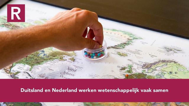 Duitsland en Nederland werken wetenschappelijk vaak samen