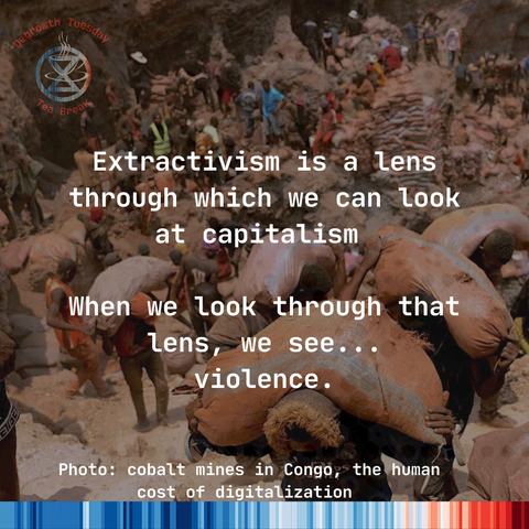 Photo of cobalt mines in Congo, the human cost of digitalization.