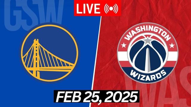 NBA LIVE! Golden State Warriors vs Washington Wizards I February 24, 2025  Full Gameplay 2K Live