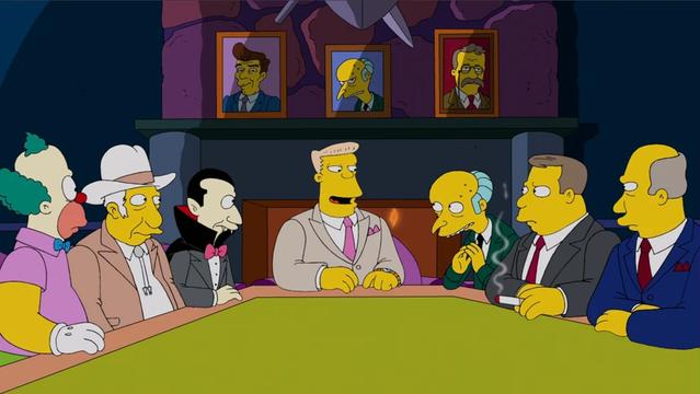 Foto aus Die Simpsons von der republikanischen Partei Springfield