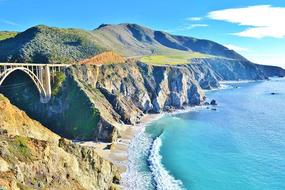 photo - Pfeiffer Beach at Big Sur, California, USA