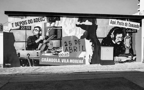 25 de Abril 1974. #Revolution 
Faro. Portugal. 2025.02.2x

#photography #fotografia #streetart #mural #25Abril #revolucao