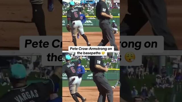 最初からホームまで😮‍💨 #teal #mlb #cubs #chicagocubs #springtraining