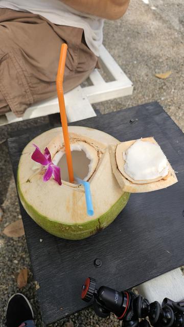 Noix de coco super bonne à boire
