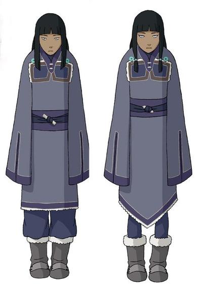 Eska & Desna, the twins from the water tribe in animated series Legend of Korra