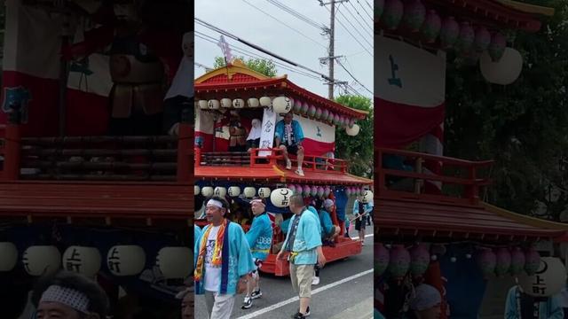 山挽祇園祭 上町 須賀神社 夏まつり 佐賀県小城市 10:04ころ　20230723