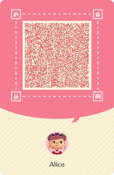 Camper Card QR code for my pink Lalaloopsy outfit.
