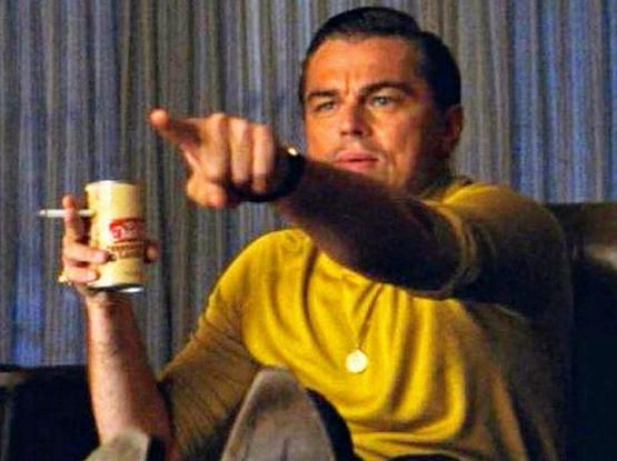 The Leo DiCaprio pointing meme.