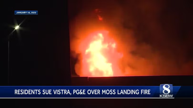 Lawsuit Over Fire At Moss Landing