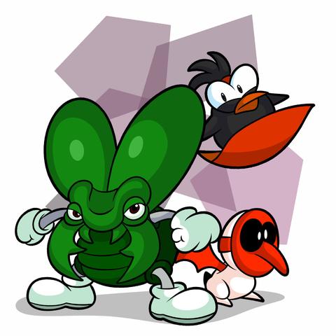 Fred the Spanyard, Bill the Extra Guy, and Dr. Donez