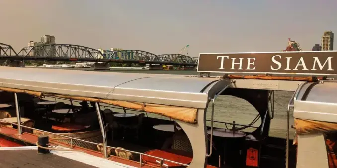 la barca del The Siam Hotel Bangkok