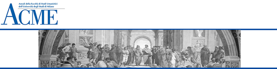 Logo della rivista ACME