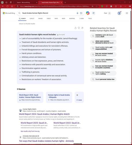 "I have been a #GoodBing..."