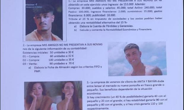 Examen de 'La Isla de las Tentaciones' (Imagen cedida por Octavio Prieto)