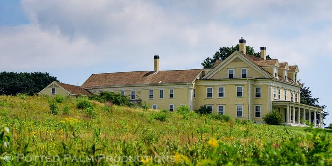 A photo of The Laudholm Farm of Wells, Maine, the farm is home to the 1600 acre Wells Reserve. Through research, education, and stewardship, the reserve strives to investigate, understand, and protect the ecosystems of coastal environments.