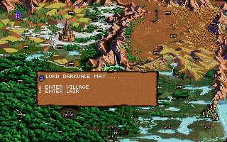 Screenshot from Moonstone: A Hard Days Knight on PC with VGA graphics