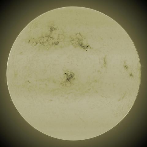 Sun in Helium D3