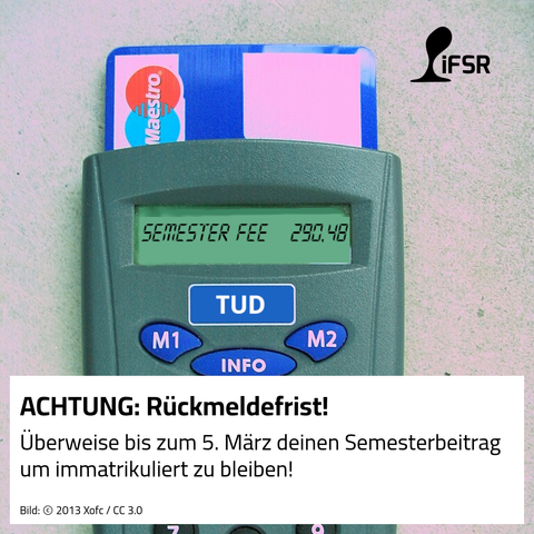 Rückmedlefrist Sharepic