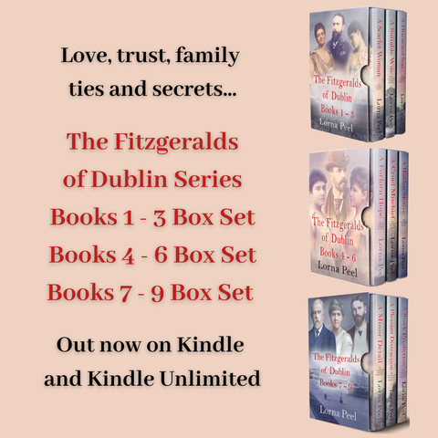 Escape to 19th-century Ireland with The Fitzgeralds of Dublin Series.