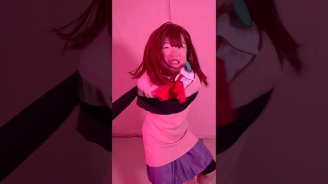 ダンダダンMomo vs Acrobatic Silky #dandadan #cosplay #shorts