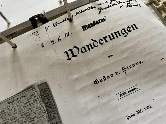 Kopie des Deckblatts von Struves „Mandaras Wanderungen“