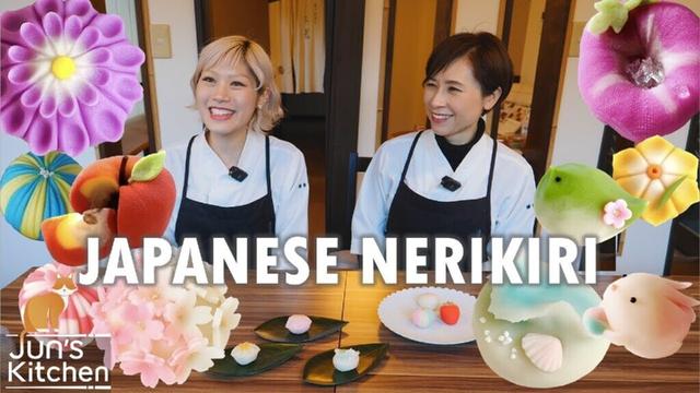 How Nerikiri confections are made | Japanese mother & daughter artisans