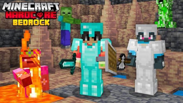 On a fini Minecraft Hardcore sur Bedrock... (impossible)