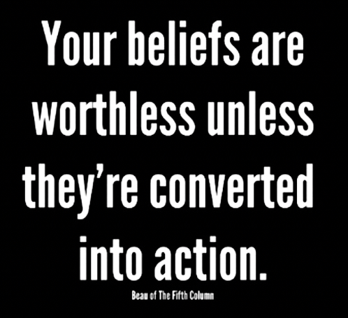 Beliefs and Action