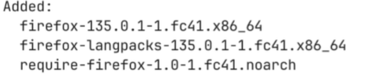 Rpm-ostree adding back firefox