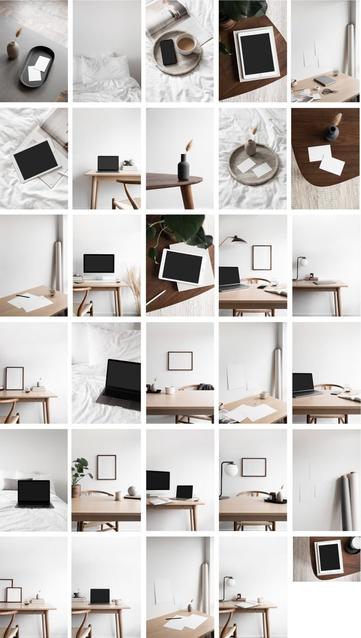 Bruton photo and mockup bundle for Adobe Photoshop.