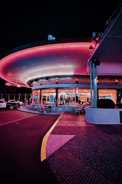 Retro style diner
