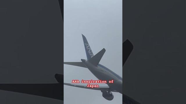 ANA inspiration of Japan landing 🛬at Fukuoka. #airplane #aviation