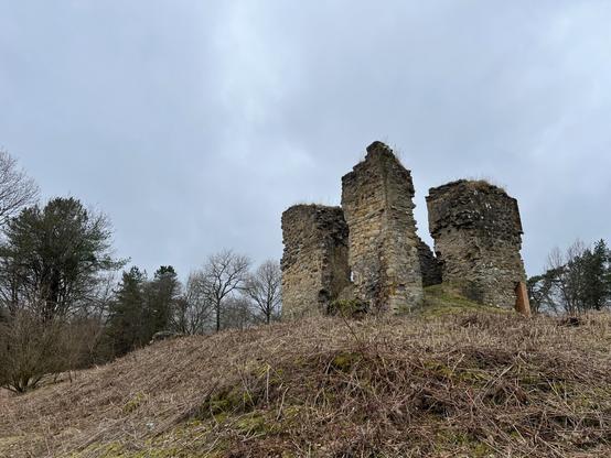 Lochore Castle ruins.