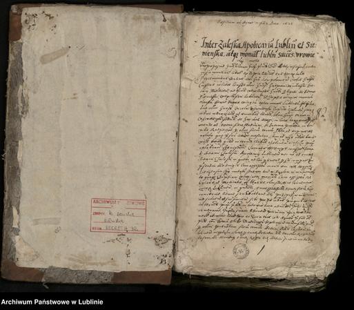 Book of judgments
Signature: 35/2/0/2/32
Date/Period of creation: 1621-1829
Number of cards: 1043
Archive: State Archive in Lublin
Complex: Chełm land books
Upload: Sikorski Arkadiusz htTPS://arQ.PL/