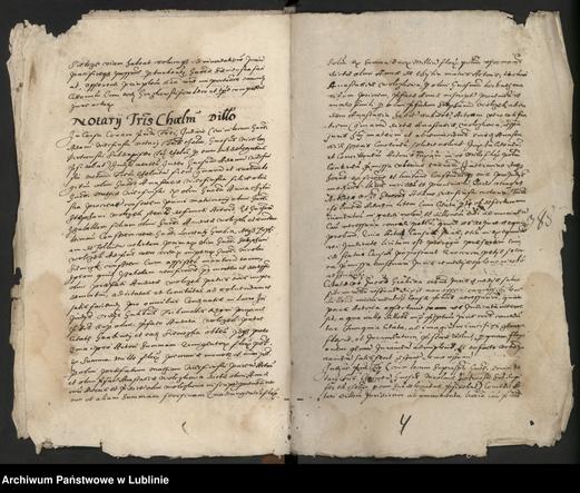 Book of judgments
Signature: 35/2/0/2/32
Date/Period of creation: 1621-1829
Number of cards: 1043
Archive: State Archive in Lublin
Complex: Chełm land books
Upload: Sikorski Arkadiusz htTPS://arQ.PL/
