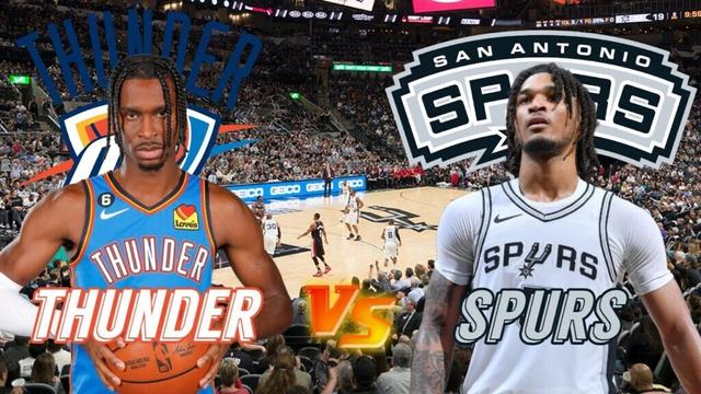 Oklahoma City Thunder vs San Antonio Spurs Live Play by Play & Scoreboard