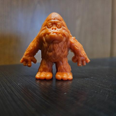 A small bigfoot toy