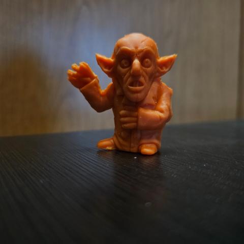 Nosferstu in orange rubber.
