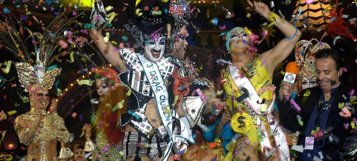 -Gala Drag Queen del Carnaval de Las Palmas de Gran Canaria en 2014. / Jorge Rey