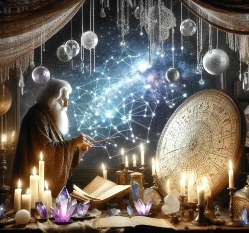 generata AI astrologia  anno precessionale profezie