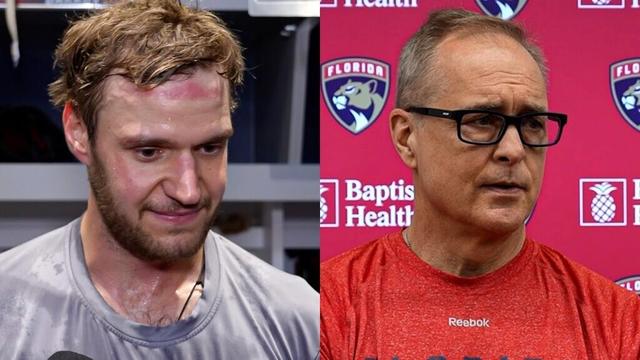 "He's one of the best defensemen in the world." | Barkov & Coach on Seth Jones Acquisition | 3.3.25