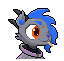 Slitherkitty von Slither XIII, but in tiny pixel Cobalt Core style!