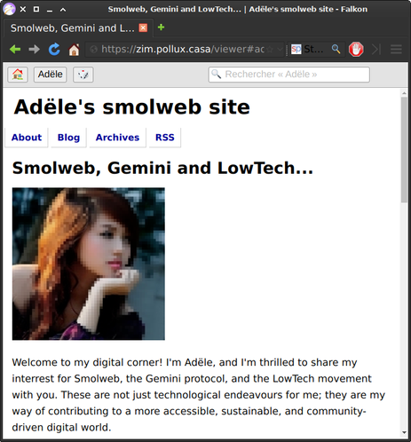 Same, with Adële's zim opened... looking as the original blog