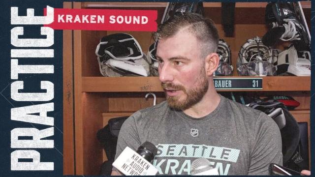 Practice Sound | Philipp Grubauer & Coach Bylsma | March 3, 2025
