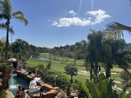 View from US$65 million Bel Air estate.