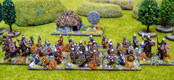 15mm DBA Cantabrian army.