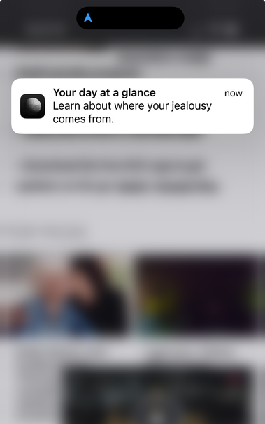 Costar, astrology notification: where does your jealousy come from. for me it's usually envy.