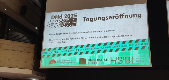 Titelfolie zur Tagungseröffnung.